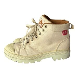 Vintage LA Gear Chunky Canvas Boots, Women’s 6.5 90s